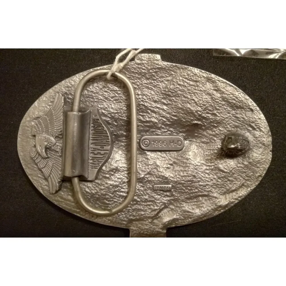 Vintage 1996 Harley-Davidson Delta BKL S.W. Belt Buckle NIB Made in USA